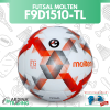 (ของแท้ 100%) MOLTEN ลูกฟุตซอล รุ่น F9D1510-TL (ขนาดมาตรฐาน) แถมฟรีตาข่ายใส่ลูกบอล+เข็มเป่าลม