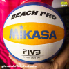 (ของแท้ 100%) MIKASA ลูกวอลเลย์บอลชายหาด รุ่น BV550C-WYBR (เบอร์ 5)