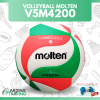 (ของแท้ 100%) MOLTEN ลูกวอลเลย์บอล รุ่น V5M4200 (เบอร์ 5) แถมฟรีตาข่ายใส่ลูกบอล+เข็มเป่าลม