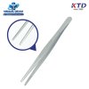 ปากคีบทางการแพทย์    แบบไม่มีเขี้ยว (Dressing forceps)