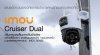 Imou Cruiser Dual 10MP 3.6mm Wi-Fi 5MP+5MP กล้องวงจรปิด