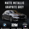 Matte Metallic Graphite Grey