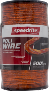 เชือกรั้วไฟฟ้า Speedrite รุ่น Poliwire ยาว 500 ม. ขนาด 3 มม.