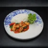 Norwegian Salmon Basil with Rice