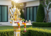 การตั้งศาลพระภูมิ ตามหลักฮวงจุ้ย พร้อมขั้นตอนการเตรียมพื้นที่