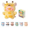 LULU THE PIGGY Animal Party Puppet Show กล่องสุ่มตุ๊กตานิ้ว พวงกุญแจ Art Toy ของแท้