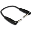 Hosa EGTR-000.5RR Elite Guitar Patch Cable, Neutrik Right-angle to Same, 6 in