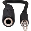 Hosa MHE-158 Headphone Adaptor, 3.5 mm TRRS to Slim 3.5 mm TRRS
