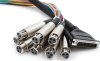 Hosa DTF-803 Balanced Snake, XLR3F to DB25, 3 m