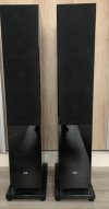 Elac FS-249.3 (HIGHGLOSS BLACK) - Floor Standing Speakers