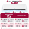AIR LG DUALCOOL AI Air รุ่น SAQ11A 9,200BTU