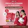 Love Prenatal Vitamins วิตามินบำรุงครรภ์ ผงกรอกปาก รสลิ้นจี่ บำรุงคุณแม่ก่อนท้อง ตั้งครรภ์ หลังคลอด