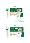 SCAGEL  สกาเจล เจลลดรอยแผลเป็น ขนาด 4 และ 9 กรัม