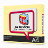 IQ Brand กระดาษถ่ายเอกสารสี A4 สีเหลือง (Y3) 80 แกรม 500 แผ่น/รีม
