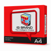 IQ Brand กระดาษถ่ายเอกสารสี A4 สีแดง (Red) 80 แกรม 500 แผ่น/รีม