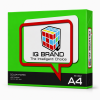 IQ Brand กระดาษถ่ายเอกสารสี A4 สีเขียว (Parrot) 80 แกรม 500 แผ่น/รีม