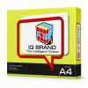 IQ Brand กระดาษถ่ายเอกสารสี A4 สีเหลือง (Cyber Yellow) 80 แกรม 500 แผ่น/รีม