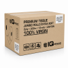IQ Brand PLUS กระดาษชำระ 300 เมตร หนา 2 ชั้น 12 ม้วน/กล่อง (น้ำตาล-ขาว)