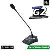 MICROTECH G-2 ไมโครโฟนไร้สาย สำหรับ ผู้ร่วมประชุม Delegate Unit ไมค์คอนเดนเซอร์แบบทิศทางเดียว มีหน้าจอแสดงสถานะ