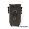 SHERMAN APS-155 ชุดเครื่องเสียงเคลื่อนที่ 15 นิ้ว+ไมค์ลอยคู่