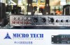 MICRO TECH X6 ปรีแอมป์คาราโอเกะ 3 ช่องไมค์ USB บลูทูธ