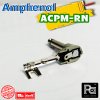 AMPHENOL ACPM-RN ปลั๊กไมค์โมโนตัวงอ