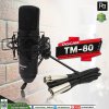 TASCAM TM-80 BLACK ไมค์โครโฟนสตูดิโอ สีดำ