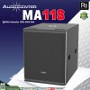 Audiocenter MA118 ตู้ลำโพง Active Subwoofer ขนาด 18นิ้ว ให้กำลังขับ 2000วัตต์