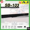 AJ Soundbar SB-103 ชุดลำโพงซาวด์บาร์สำหรับเชื่อมต่อกับซับวูฟเฟอร์แบบไร้สาย