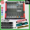 Ceflar MINI 60 MIXER มิกเซอร์อนาลอก 6 ชาแนล 6 ช่องไมค์ เอฟเฟคแท้ USB MP3 บลูทูธ