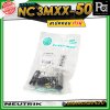 Neutrik NC3MXX-50 หัวคอนเน็คเตอร์ สเปคคอน XLR แบบ 3 ขั้ว (ตัวผู้) รุ่น XX Series ครบรอบ 50 ปี วัสดุนิกเกิล หน้าสัมผัสเงิน