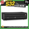Behringer STAGEBOX S32 สเตจบอกซ์ Preamp 32 Mic / 16 Output XLR
