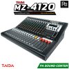 TADA MZ-4120  เพาเวอร์มิกเซอร์ขนาด 12 แชลแนล กำลังขับ 4CH x 800 วัตต์ มีครอสโอเวอร์ในตัว