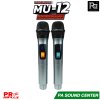 PROPLUS MU-12 ลำโพงบลูทูธ 8 นิ้ว ล้อลาก มีแอมป์ในตัว มาพร้อมไมค์ลอย ถือคู่ ใช้งานได้เอนกประสงค์ ลำโพงปาร์ตี้ไร้สายพกพา