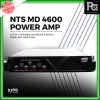 NTS MD-4600 POWER AMP (600Wx4) แชนแนล CLASS D+หม้อแปลง เพาเวอร์แอมป์ 4 แชนแนล กำลังขับ 600 วัตต์ที่ 8 โอห์ม เอ็นทีเอส MD 4600 MD4600