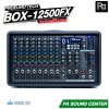 PROEURO TECH BOX-12500FX 500วัตต์ x2 ที่ 4 โอห์ม เพาเวอร์มิกเซอร์
