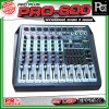 PRO PLUS PRO600 เพาเวอร์มิกเซอร์อนาลอก 6 แชนแนล กำลังขับสูงสุด 300 วัตต์ เชื่อมต่อบลูทูธได้ เอฟเฟคแท้ 99 DSP
