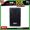 NPE TP-108 ตู้ลำโพงขนาด 8 นิ้ว 2 ทาง กำลังขับ 200 วัตต์ มีแป้นสำหรับเสียบเสากลาง
