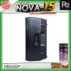 Deccon NOVA-15 ตู้ลำโพงเอนกประสงค์ล้อลาก คลาส D ขนาด 15 นิ้ว เชื่อมต่อบลูทูธได้ มาพร้อมไมค์ลอยถือคู่ คลื่นแบบใหม่ UHF