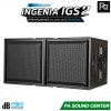 dBTechnologies INGENIA IGS2 ลำโพงซับวูฟเฟอร์แบบแอ็คทีฟ ขนาด 18 นิ้ว x 2 ภาคขยาย Class-D ในตัวที่ให้กำลังขับสูงสุด 3200 วัตต์