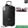 DECCON MAX-15 ลำโพงล้อลากเอนกประสงค์ 15 นิ้ว 1000 วัตต์ พร้อมไมค์ไร้สาย ถือคู่ มีฟังชั่น Bluetooth 5.0 และ ไฟ RGB