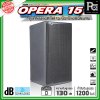 dBTechnologies OPERA 15 ตู้ลำโพงขนาด 15 นิ้ว 2 ทาง กำลังขับสูงสุด 1200 วัตต์ มีแอมป์ในตัว