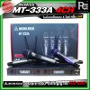 MICRO TECH MT333A 4 CH ไมโครโฟนไร้สาย ไมค์ลอยถือ แบบ 4 ไมค์ คลื่น UHF ปรับความถี่ได้ มาพร้อมกล่องเก็บไมค์
