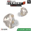 iCON Pro Audio Element 6 หูฟังอินเอียร์ ไดรเวอร์ Dynamic ขนาด 10 มม. ออกแบบมาเพื่อการมอนิเตอร์เสียง
