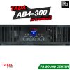 TADA AB4-300 เพาเวอร์แอมป์ 4 แชลแนล กำลังขับสูงสุด 4x300 วัตต์ ที่ 8 โอห์ม