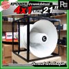 KPOWER 4x1 ปากฮอร์นไฟเบอร์ ขนาด 21 นิ้ว ประกอบลำเร็จพร้อมยูนิต