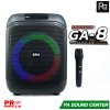 PROPLUS GA-8 ตู้ลำโพงบลูทูธ อเนกประสงค์ 8 นิ้ว พร้อมไมค์ลอยถือ ตู้ลำโพงพกพา พร้อมแบตเตอรี่ในตัว ขนาดเล็ก พกพาง่าย