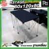 โต๊ะวางมิกเซอร์ ฐานบล็อคเหลี่ยม STAGE MIXER 60x120x80 CM