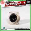 Neutrik NC3MD-L-1 XLR ตัวผู้ติดแท่น