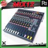 X PRO AUDIO MIX12 อนาล็อกมิกเซอร์ 12 แชลแนล เอฟเฟคในตัว